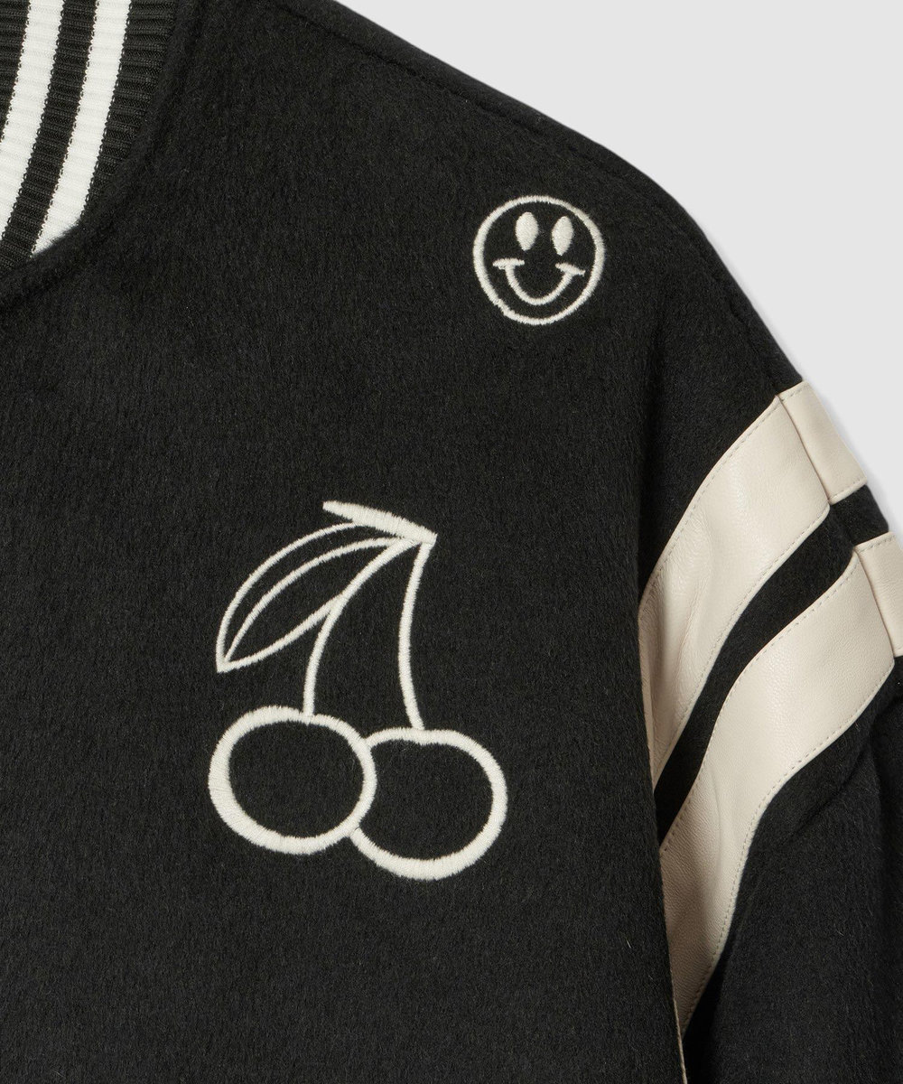 buying 【FRENKEN(フランケン)】BASEBALL JACKET ブラック (95)