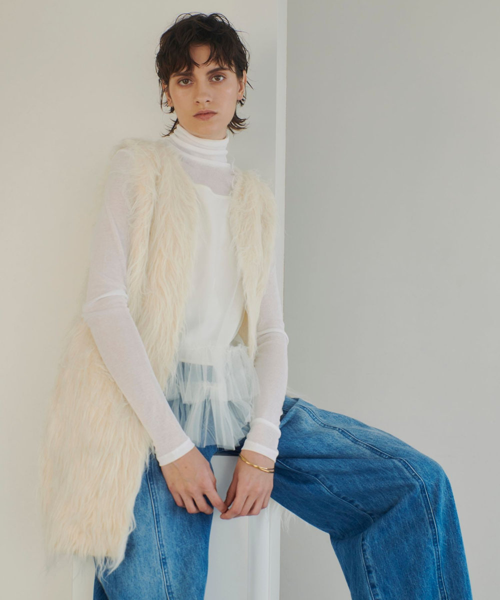 イエティシャギーニットジレ|allureville OFFICIAL SITE / ONLINE SHOP