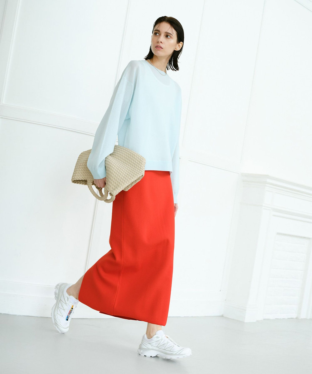 センタージップ2WAYニットスカート|allureville OFFICIAL SITE