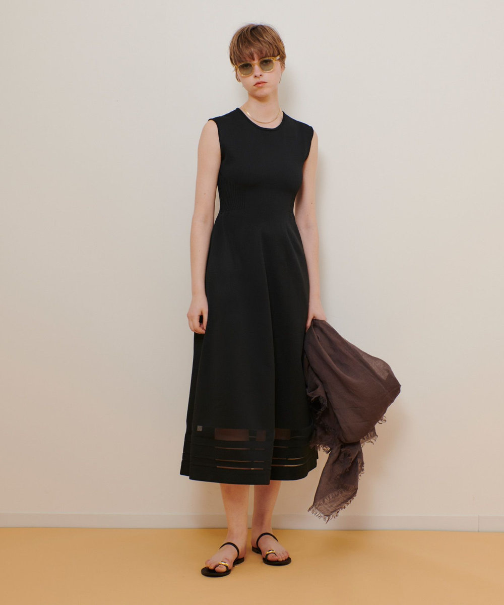 アルアバイル ◇ウエストマークリブワンピース ◇ウエストマークリブワンピース|allureville OFFICIAL SITE / ONLINE