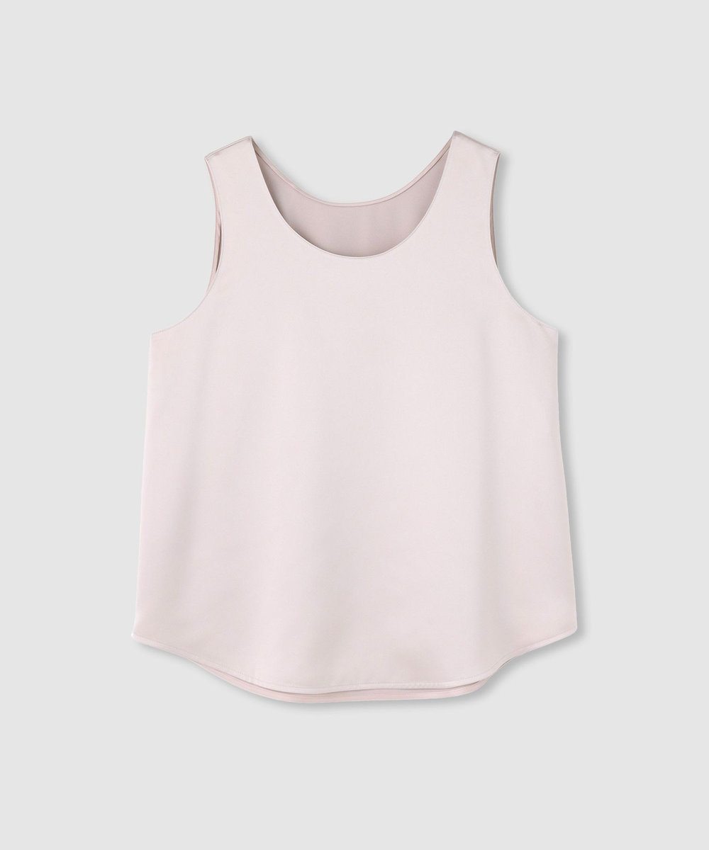 allureville サテンタンクブラウス ベージュ (11)