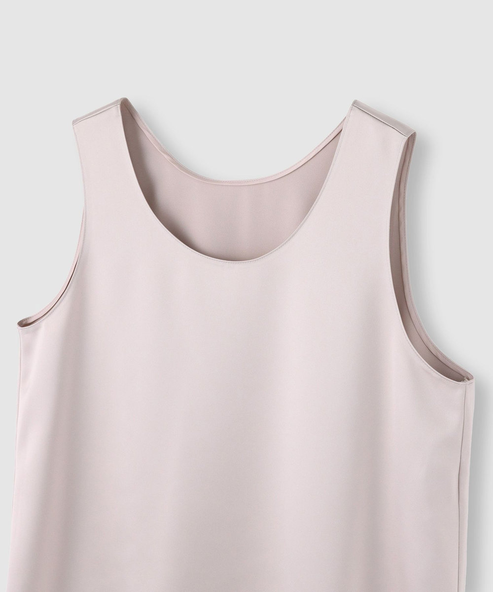 allureville サテンタンクブラウス ベージュ (11)