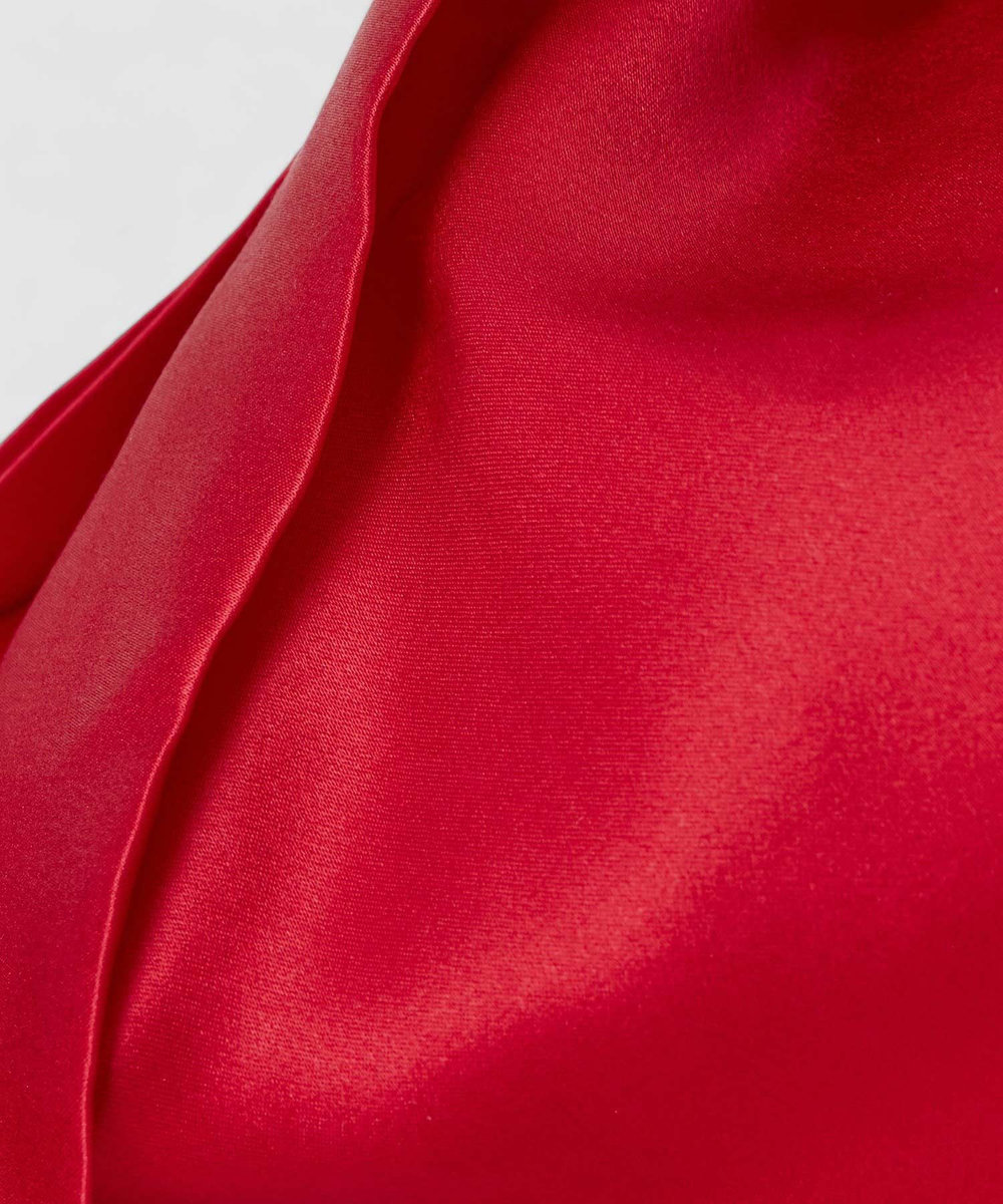 buying 【TENDRESSE STUDIO(テンドレッセ スタジオ)】BOW HANDLEハンドバッグ SMALL レッド (43)