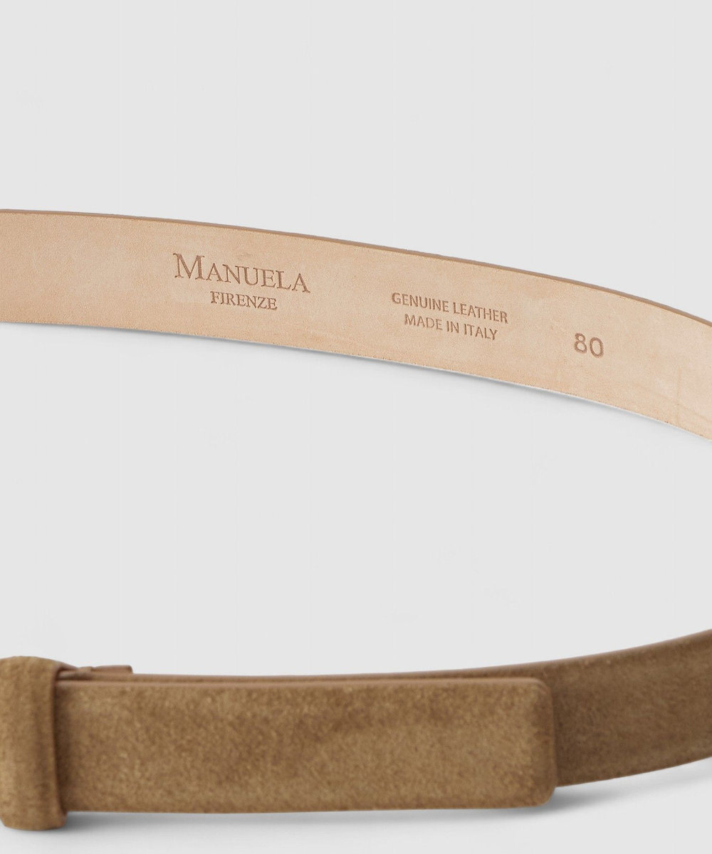 buying 【MANUELA FIRENZE(マニュエラ フィレンツェ)】ダブルピンベルト ブラウン系 (88)