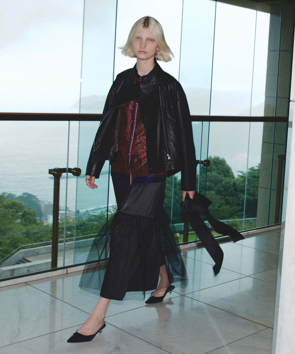 buying 【TENDRESSE STUDIO(テンドレッセ スタジオ)】BOW HANDLEハンドバッグ SMALL ブラック (95)