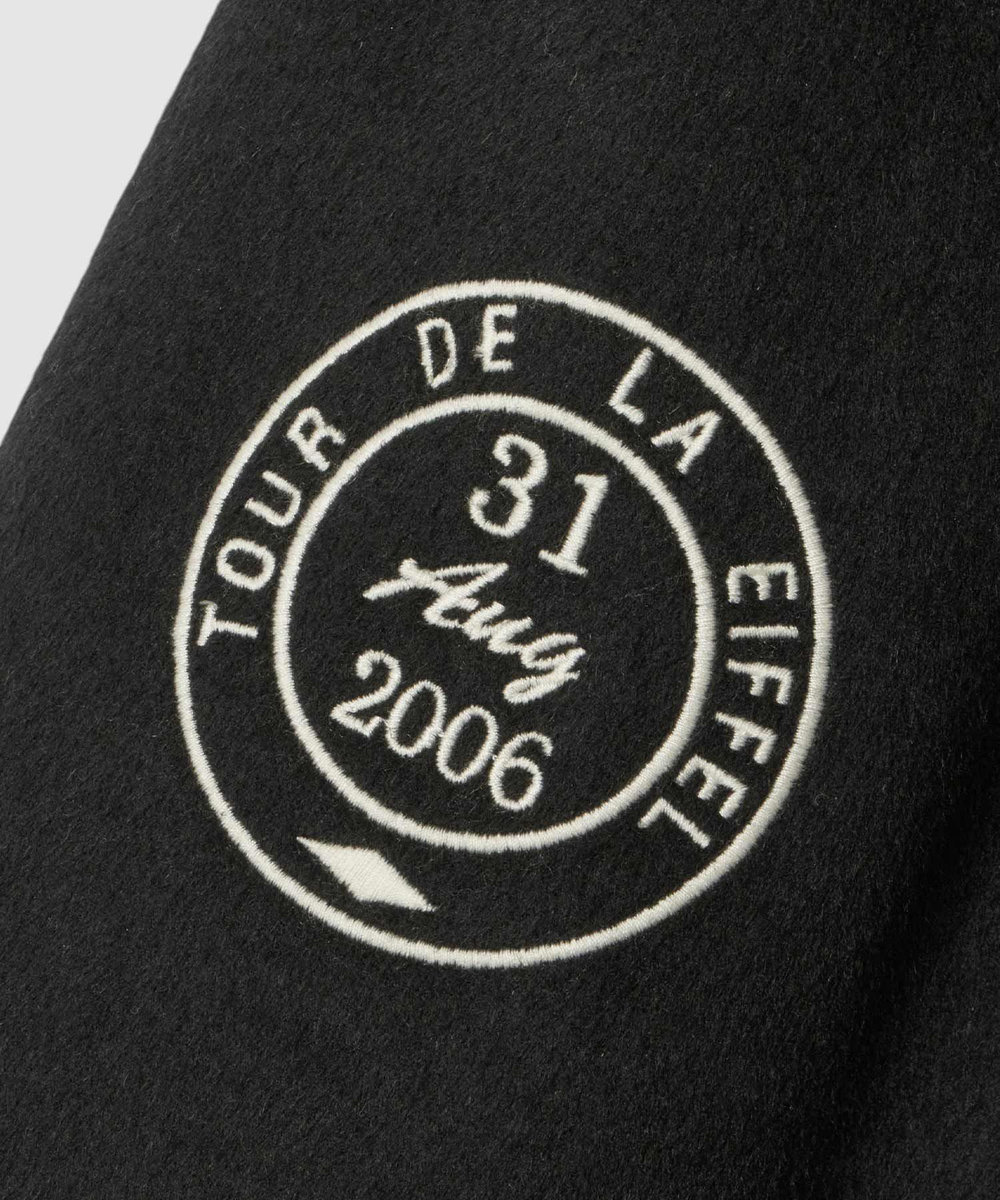 buying 【FRENKEN(フランケン)】BASEBALL JACKET ブラック (95)