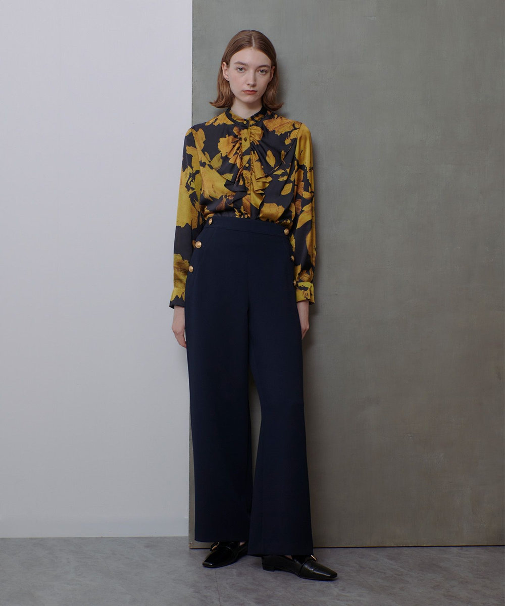 allureville ダブルクロスマリンパンツ ネイビー (65)