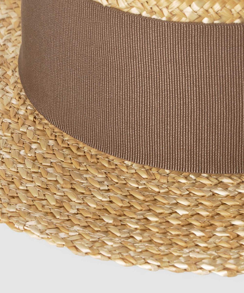 LOULOU WILLOUGHBY 【LOULOU WILLOUGHBY】ワイドリボンカンカン帽 ベージュ (11)