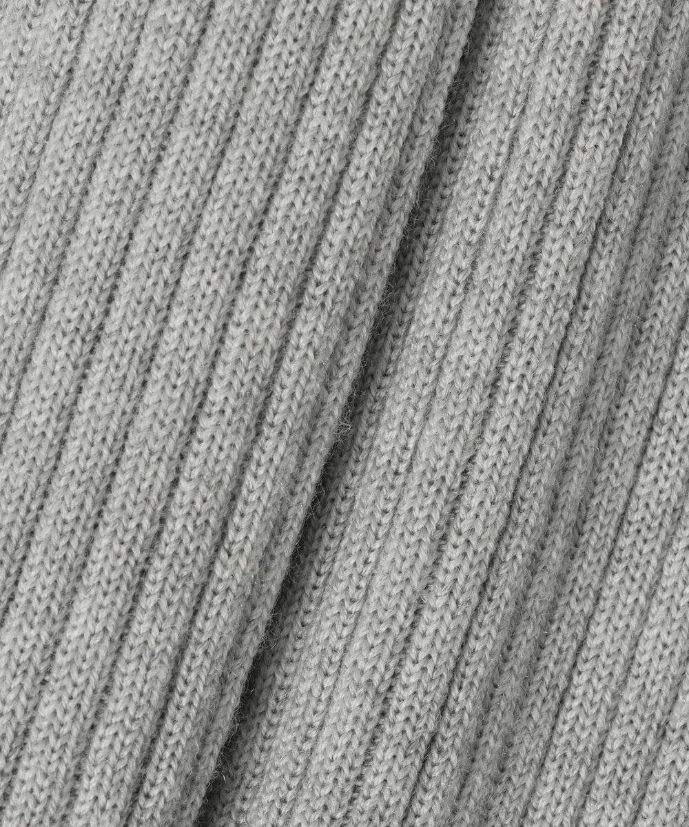 allureville 2WAYネックリブタートル ライトグレー (91)