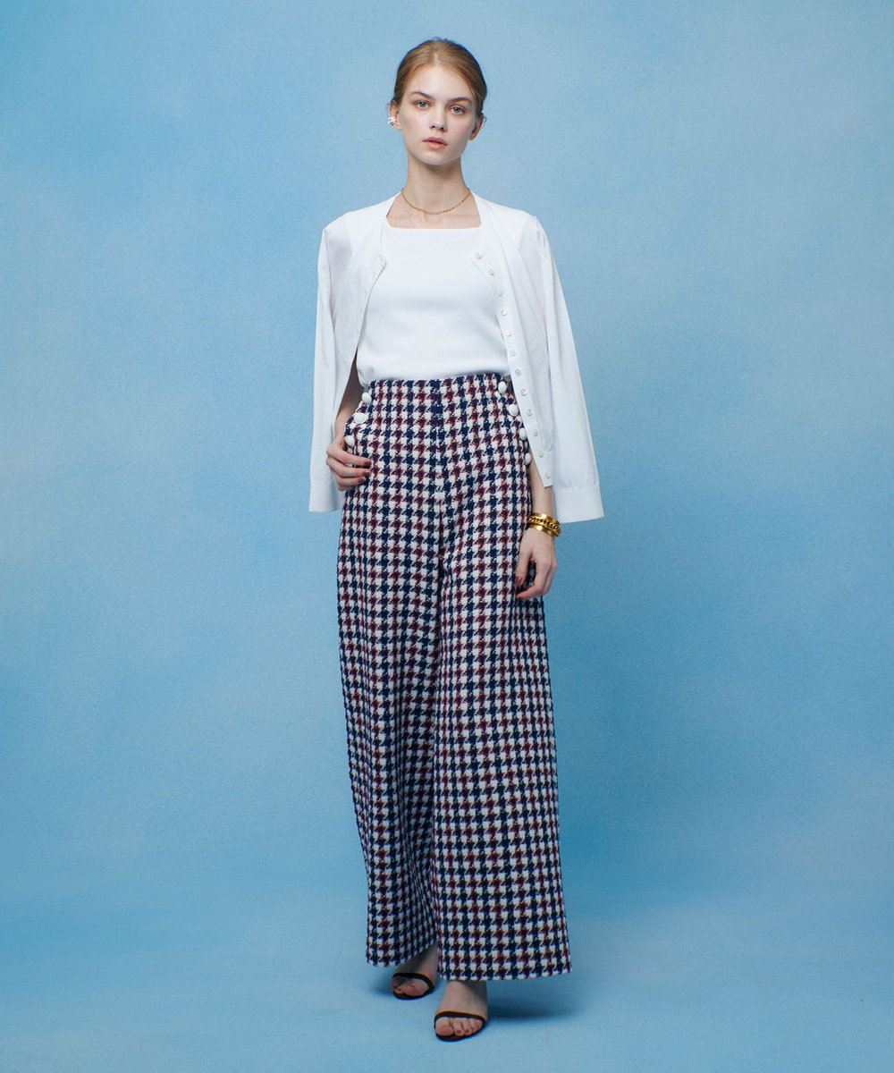 LOULOU WILLOUGHBY 【LOULOU WILLOUGHBY】MANYボタンカーディガン オフホワイト (02)