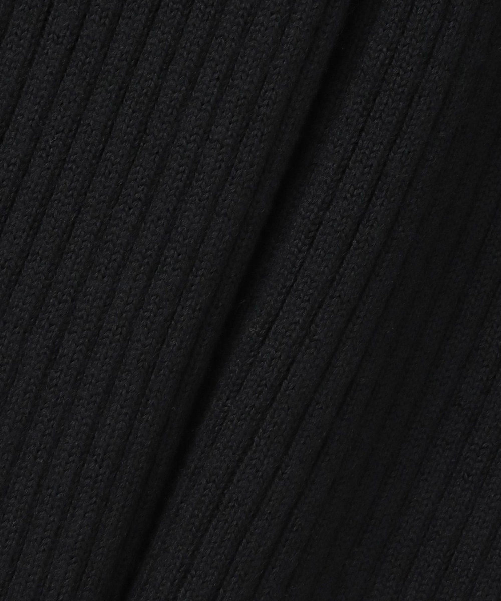 allureville 2WAYネックリブタートル ブラック (95)