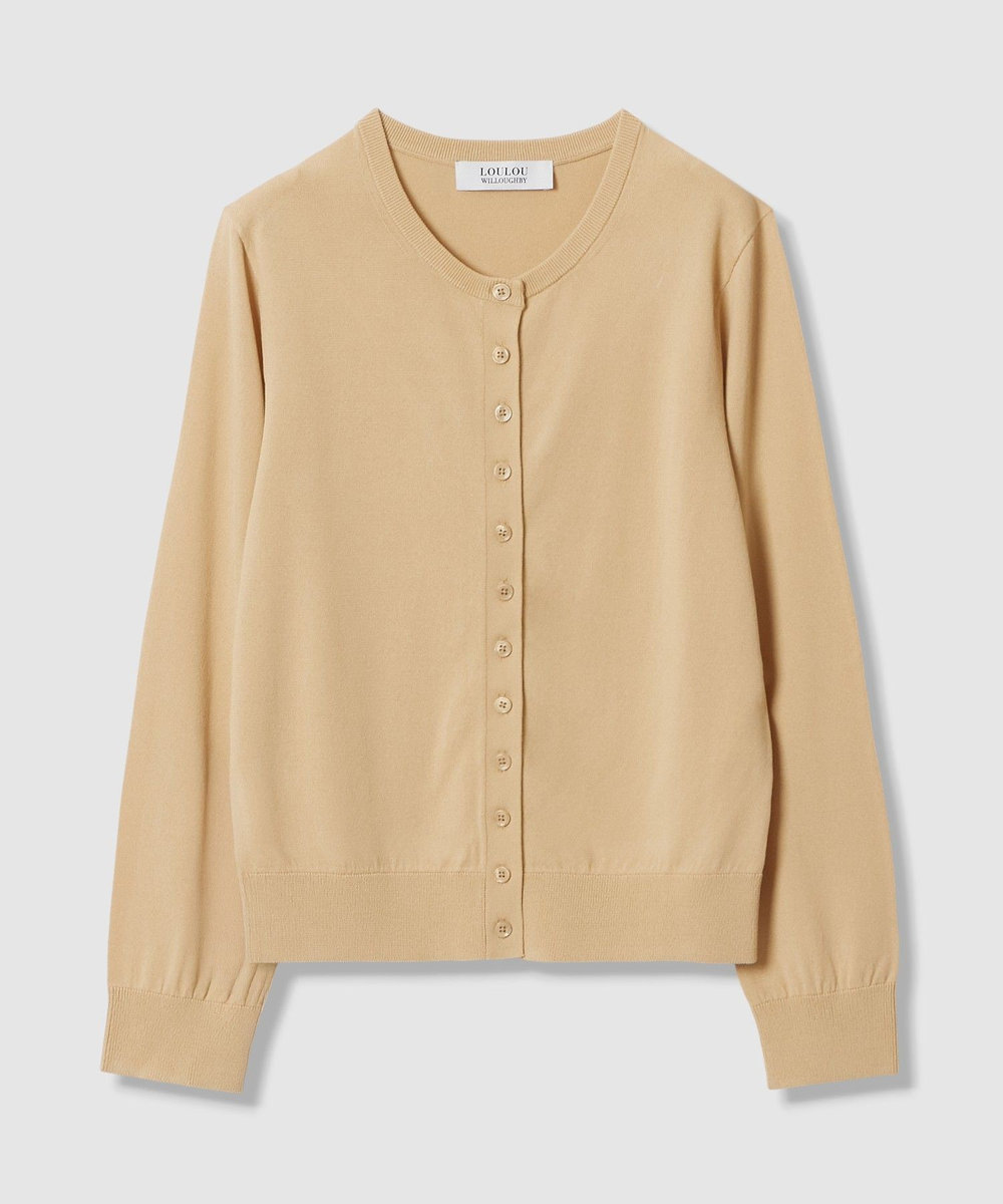 LOULOU WILLOUGHBY 【LOULOU WILLOUGHBY】MANYボタンカーディガン ベージュ (11)