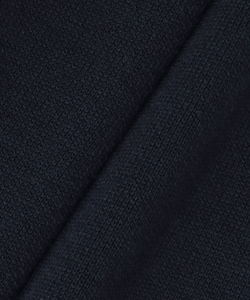 allureville コットンインレードルマンスリーブ カーデ ネイビー (65)