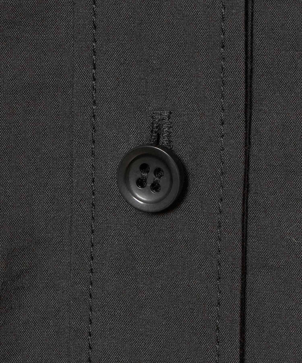 allureville 【ATELIER Line】タイプライターロングシャツ ブラック (95)