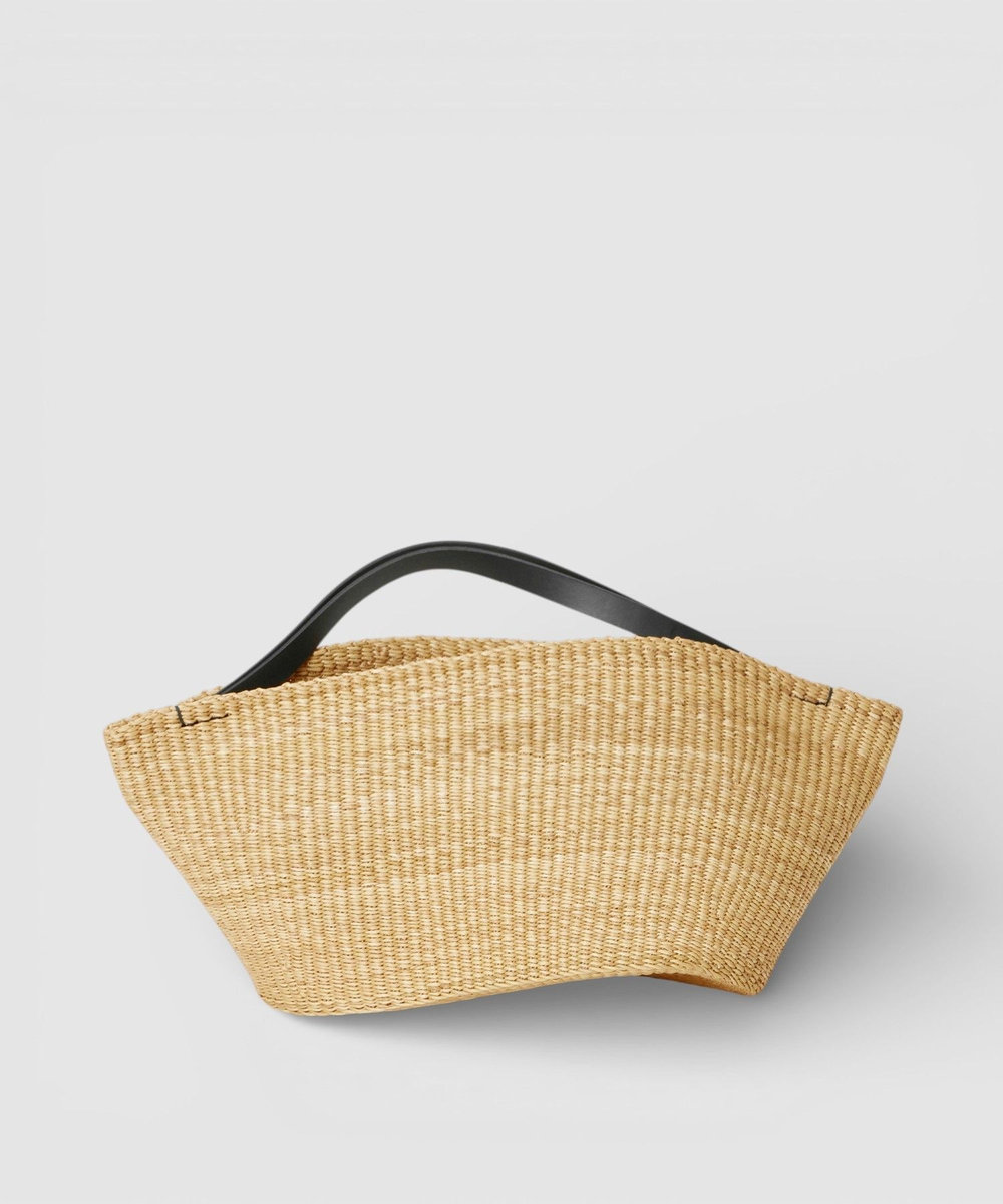 buying 【INES BRESSAND(イネス ブレッサンド)】LARGE GOUSSE　ハンドバッグ ベージュ系 (19)