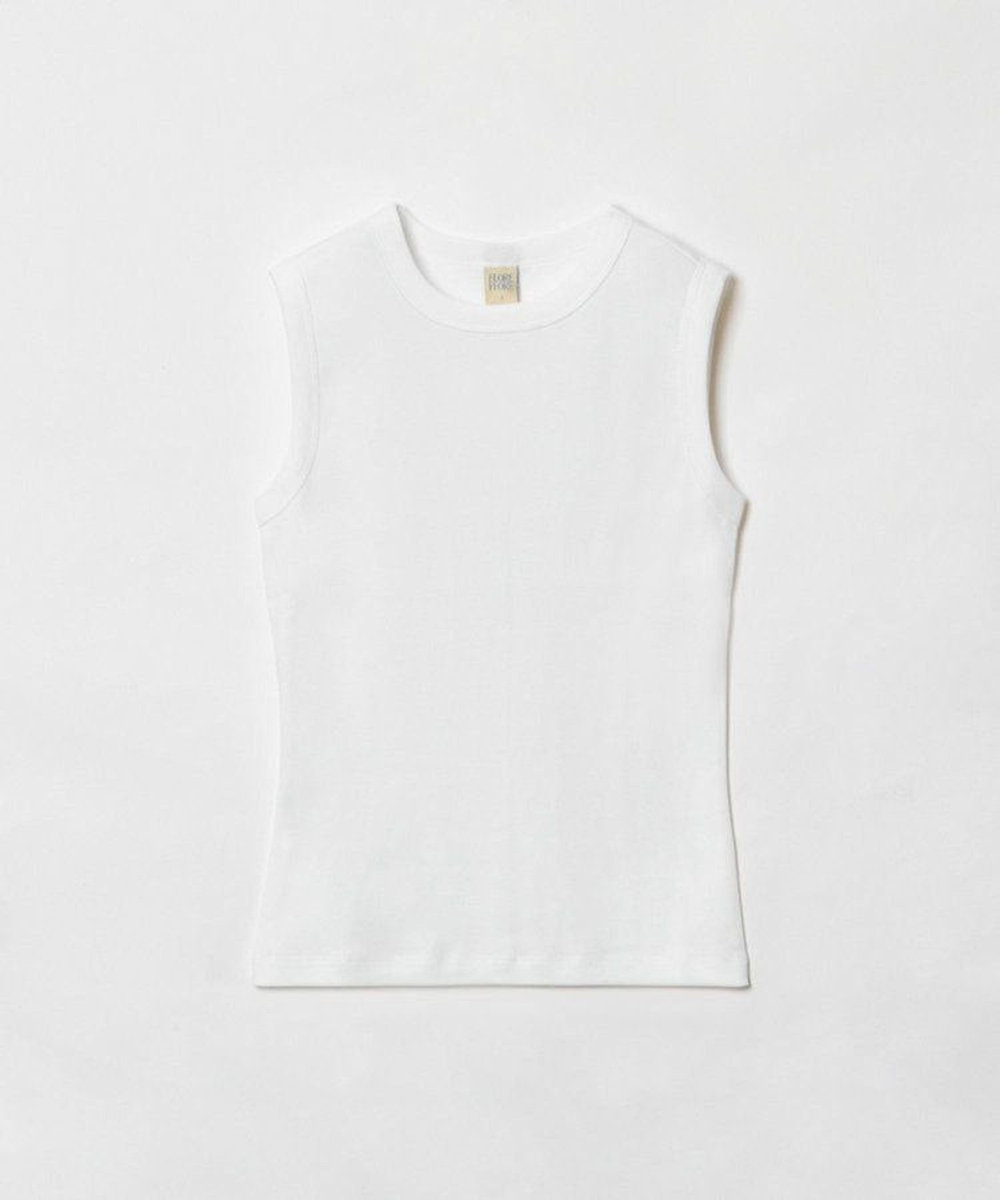 buying 【FLORE FLORE(フローレフローレ)】ESME TANK ホワイト (01)