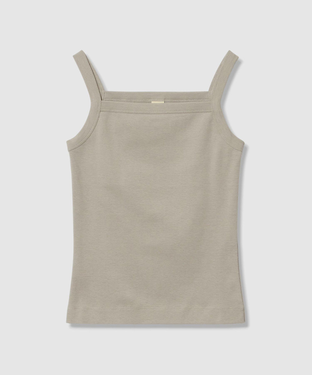 buying 【FLORE FLORE(フローレフローレ)】MAY CAMI ライトグレー (91)