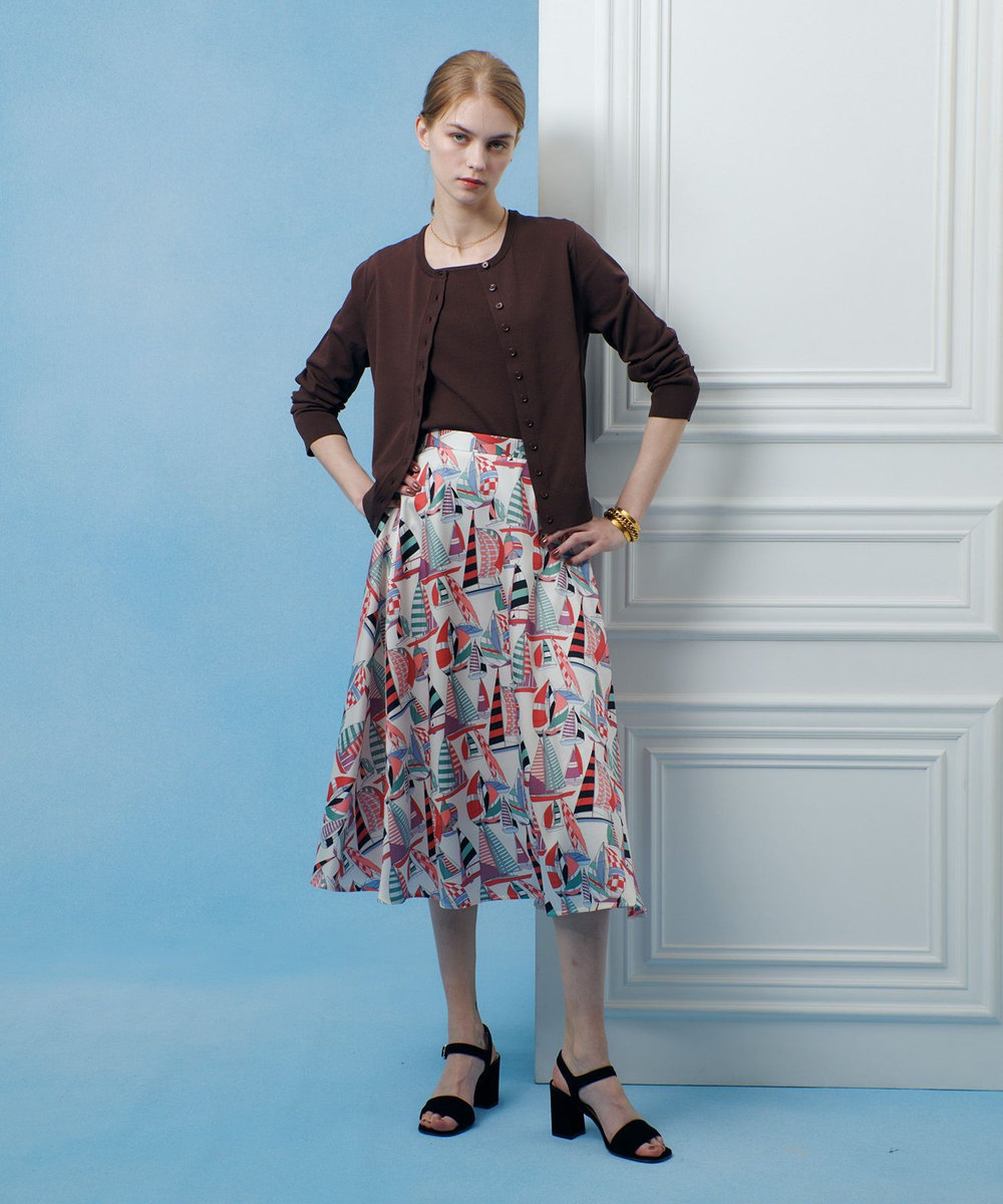 LOULOU WILLOUGHBY 【LOULOU WILLOUGHBY】MANYボタンカーディガン モカ (85)