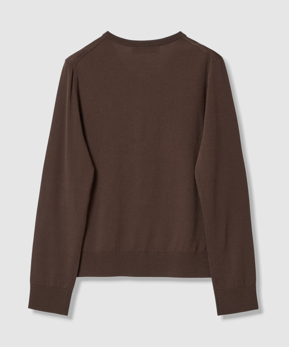 LOULOU WILLOUGHBY 【LOULOU WILLOUGHBY】MANYボタンカーディガン モカ (85)