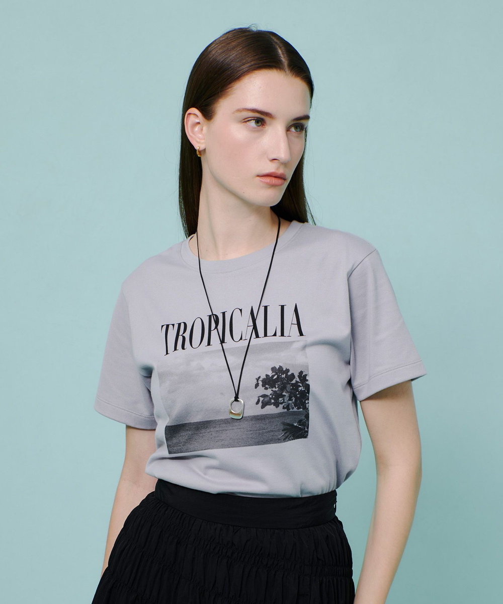 超希少 llica フォト Tシャツ オフホワイト　L モノトーンフォトグラフT|allureville OFFICIAL SITE / ONLINE SHOP