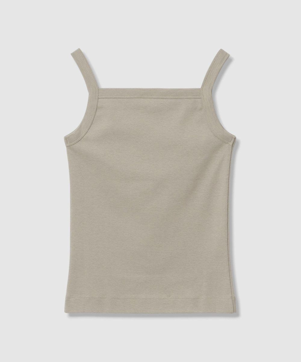 buying 【FLORE FLORE(フローレフローレ)】MAY CAMI ライトグレー (91)