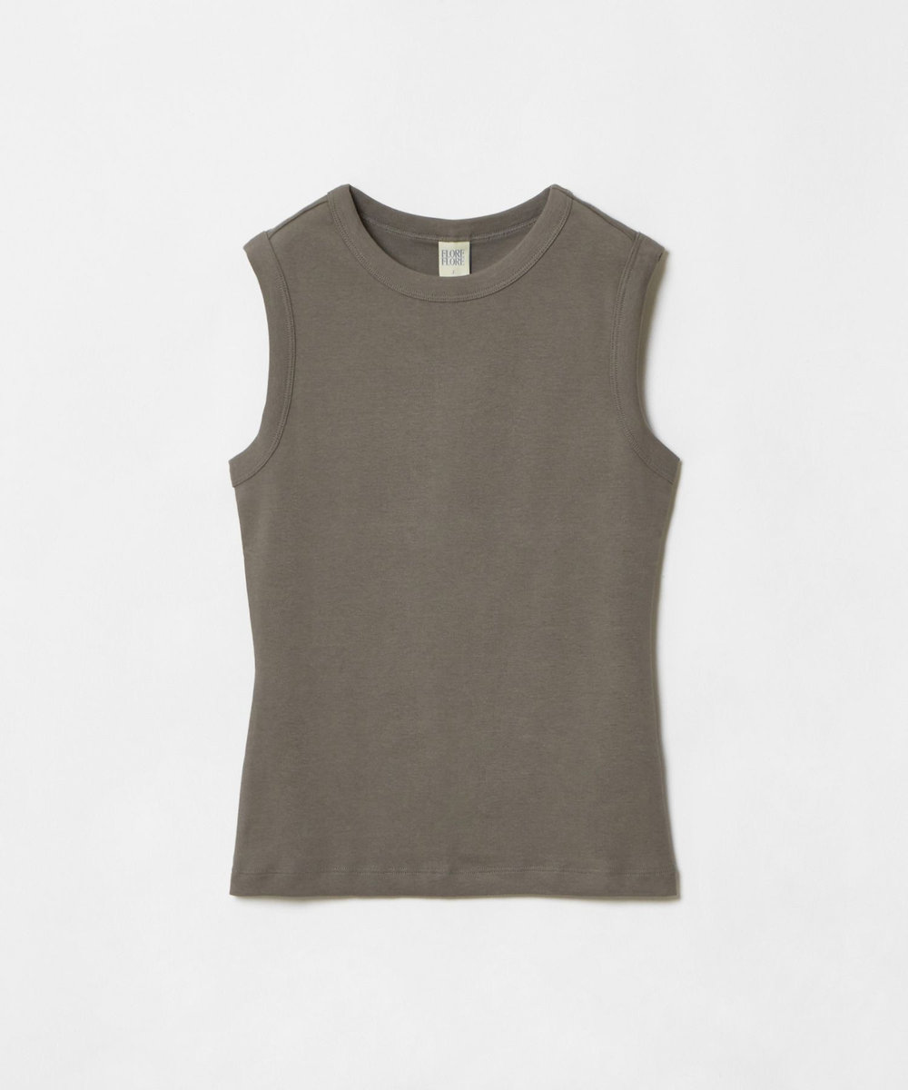 buying 【FLORE FLORE(フローレフローレ)】ESME TANK グレージュ (15)