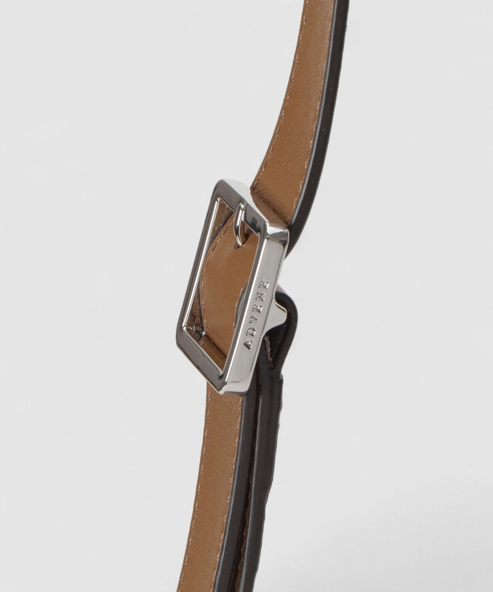 buying 【ADVENE(アドヴェン)】THE SMALL DUET CROSSBODYショルダーバッグ キャメル (84)