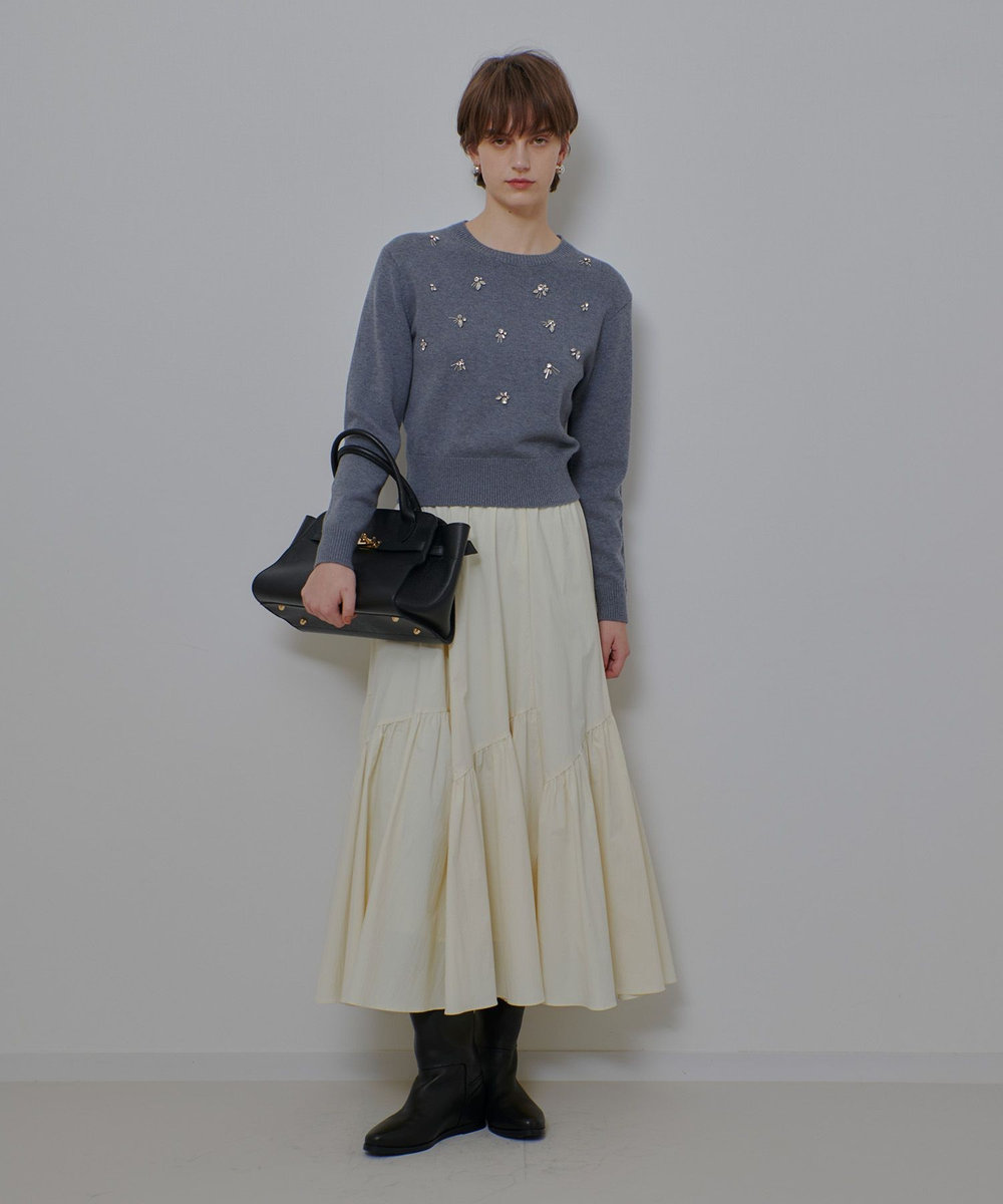 ◇バイヤス切替ギャザースカート|allureville OFFICIAL SITE / ONLINE