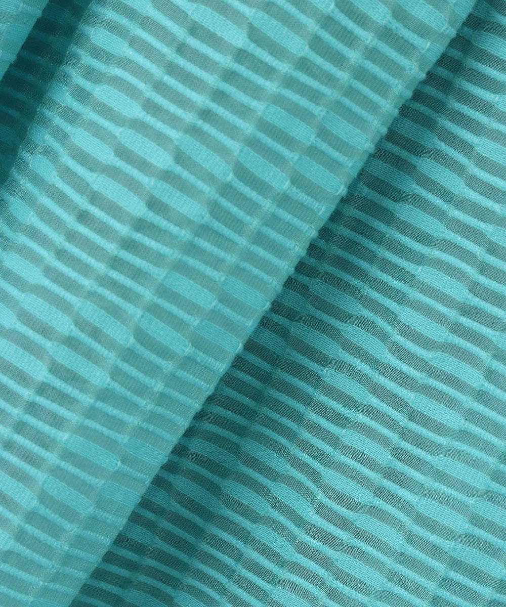 LOULOU WILLOUGHBY 【LOULOU WILLOUGHBY】シアージャガードテーラーワンピース ターコイズ (64)