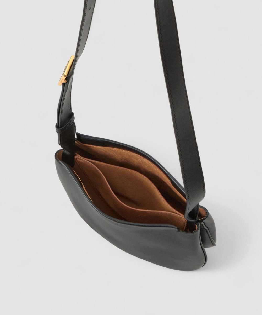 buying 【ADVENE(アドヴェン)】THE SMALL DUET CROSSBODYショルダーバッグ ブラック (95)