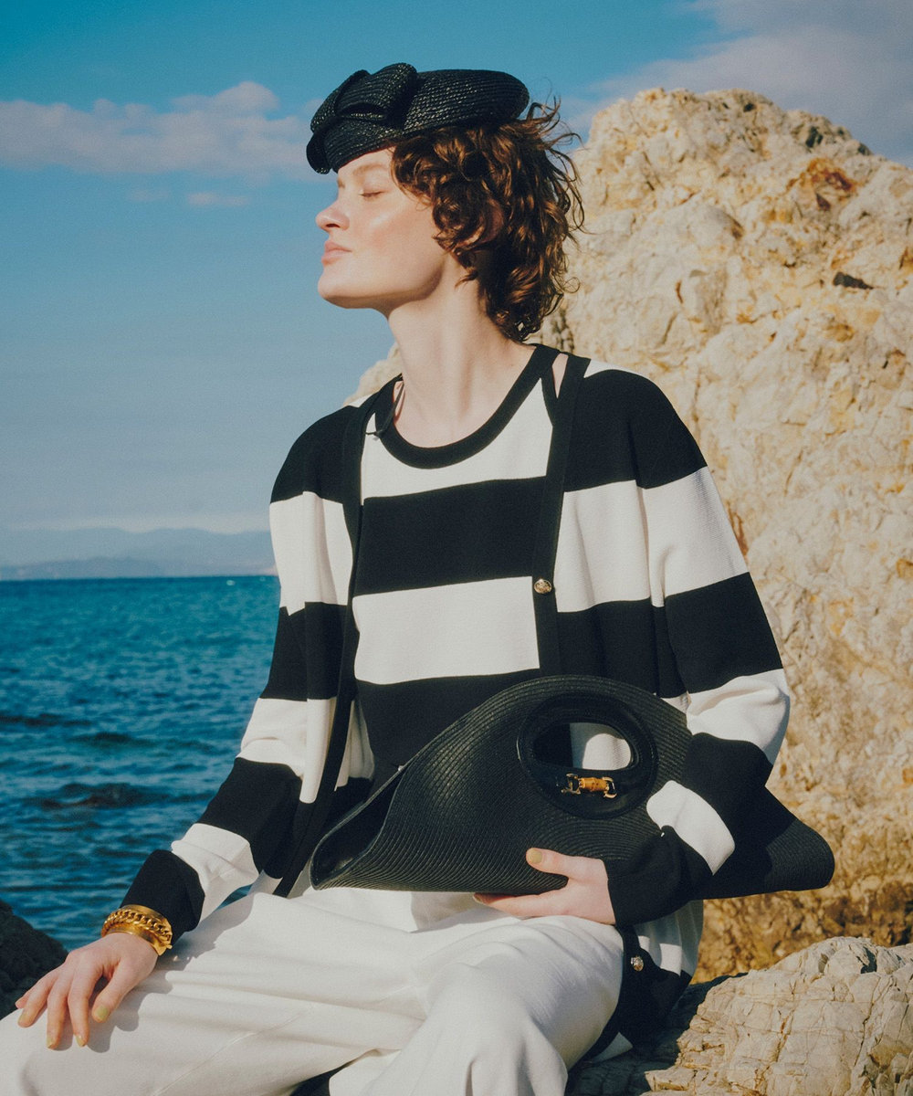 buying 【CATARZI 1910(カタルツィ ミッレノヴェチェントディエッチ)】MARTINICAハンドバッグ ブラック (95)