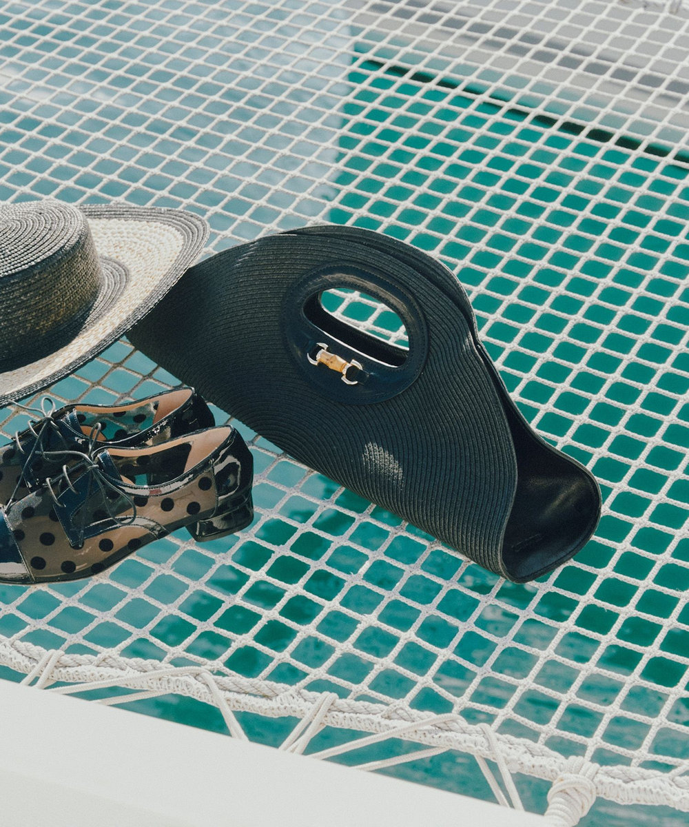 buying 【CATARZI 1910(カタルツィ ミッレノヴェチェントディエッチ)】MARTINICAハンドバッグ ブラック (95)