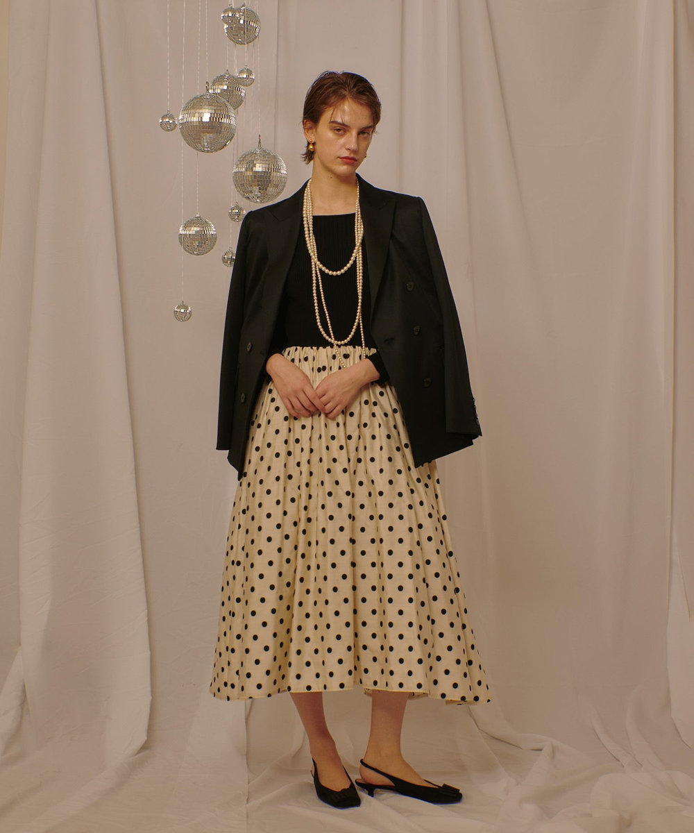 allureville 3連フェイクパールネックレス オフホワイト (02)