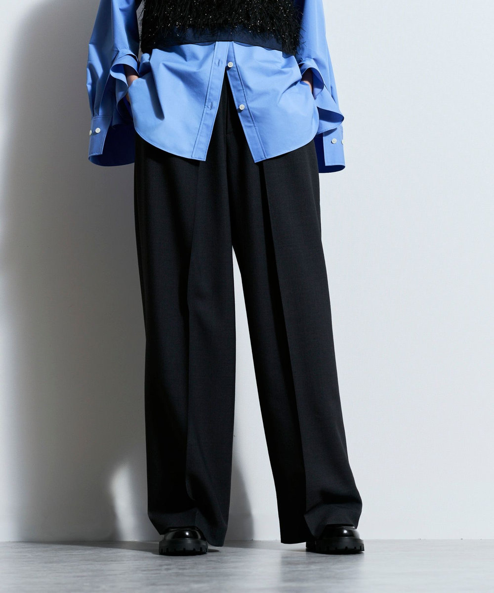 ギャバタックモダンワイドパンツ|allureville OFFICIAL SITE / ONLINE