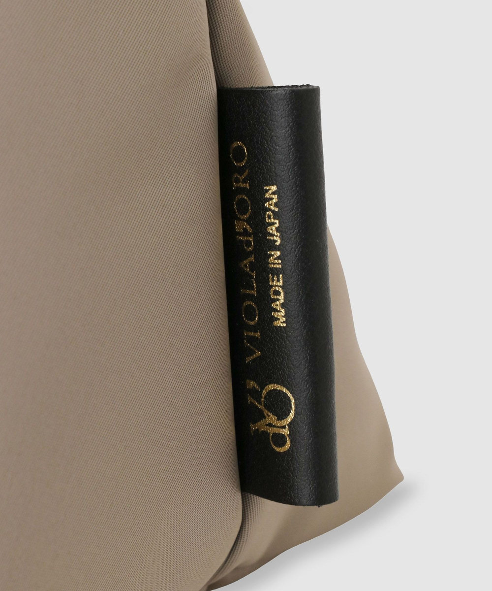 buying 【VIOLAd'ORO (ヴィオラドーロ)】ナイロンベルテッドトート モカ (85)