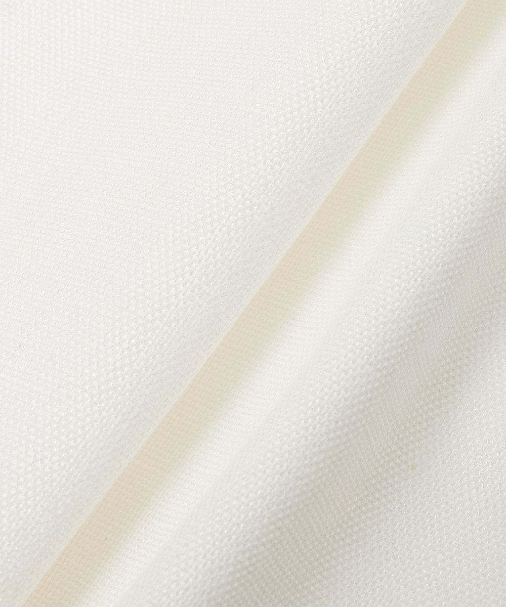 LOULOU WILLOUGHBY 【LOULOU WILLOUGHBY】ブライトリネン半袖ジャケット ホワイト (01)