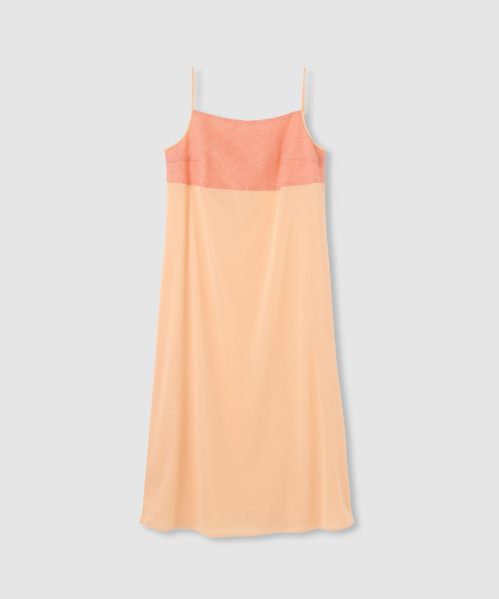 LOULOU WILLOUGHBY 【LOULOU WILLOUGHBY】シアージャガードテーラーワンピース オレンジ (31)