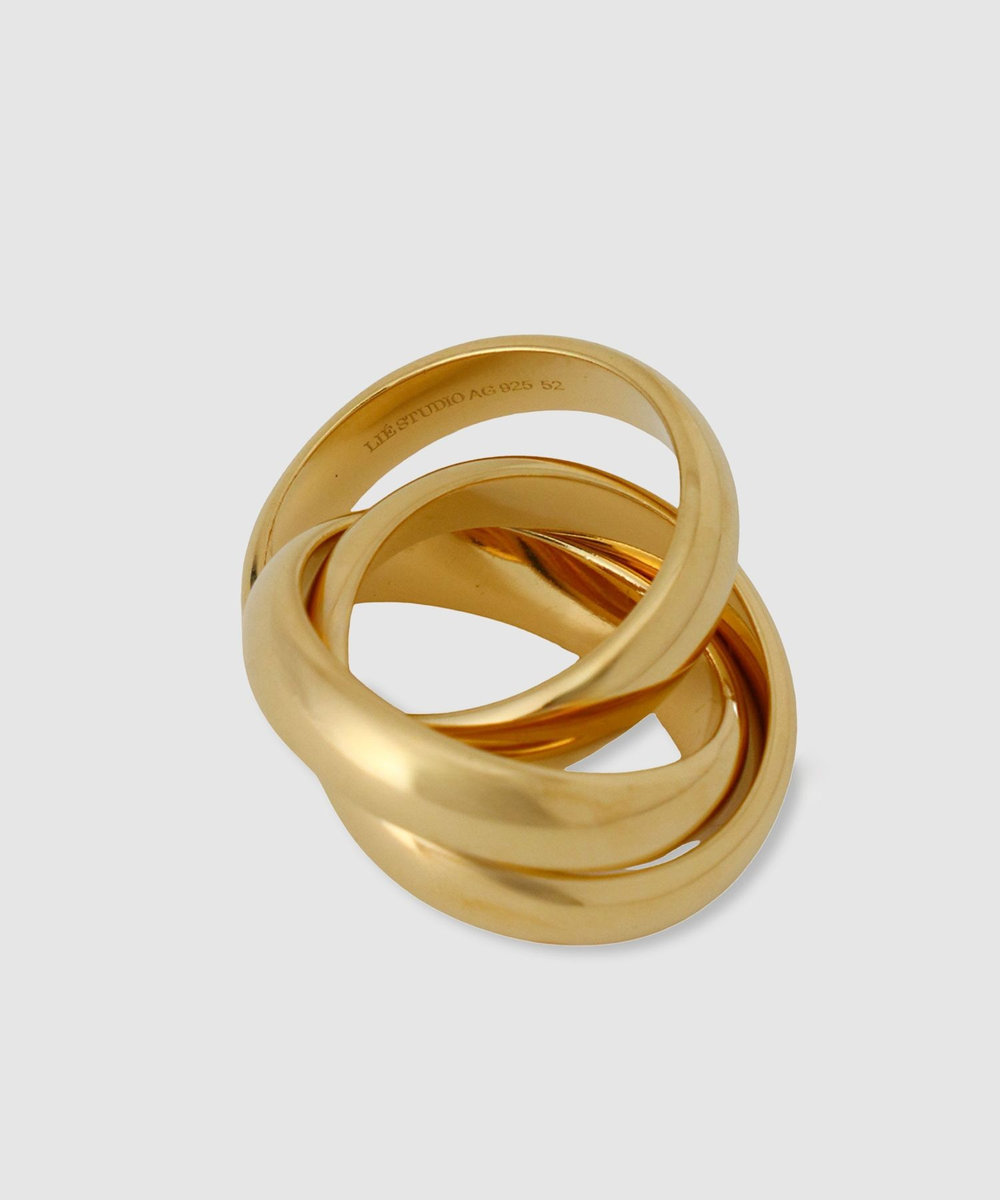 buying 【LIE STUDIO (リエスタジオ)】SOFIE RING GOLD ゴールド (30)