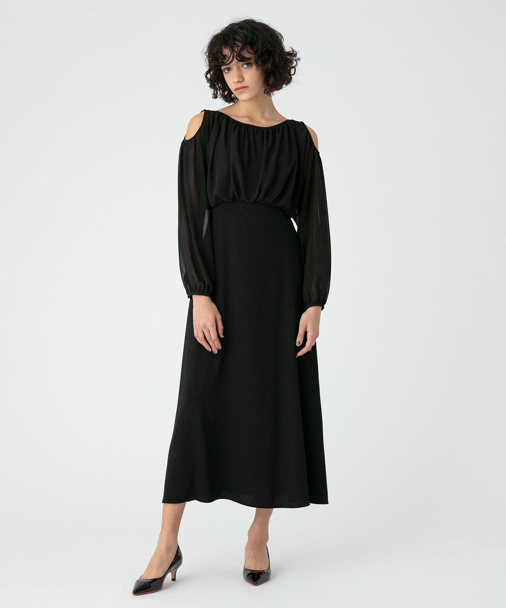 ドレープドルマンギャザーワンピース|allureville OFFICIAL SITE