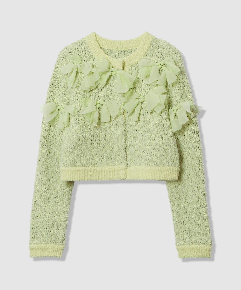 LOULOU WILLOUGHBY 【LOULOU WILLOUGHBY】ペタルパピヨンカーディガン イエロー (21)