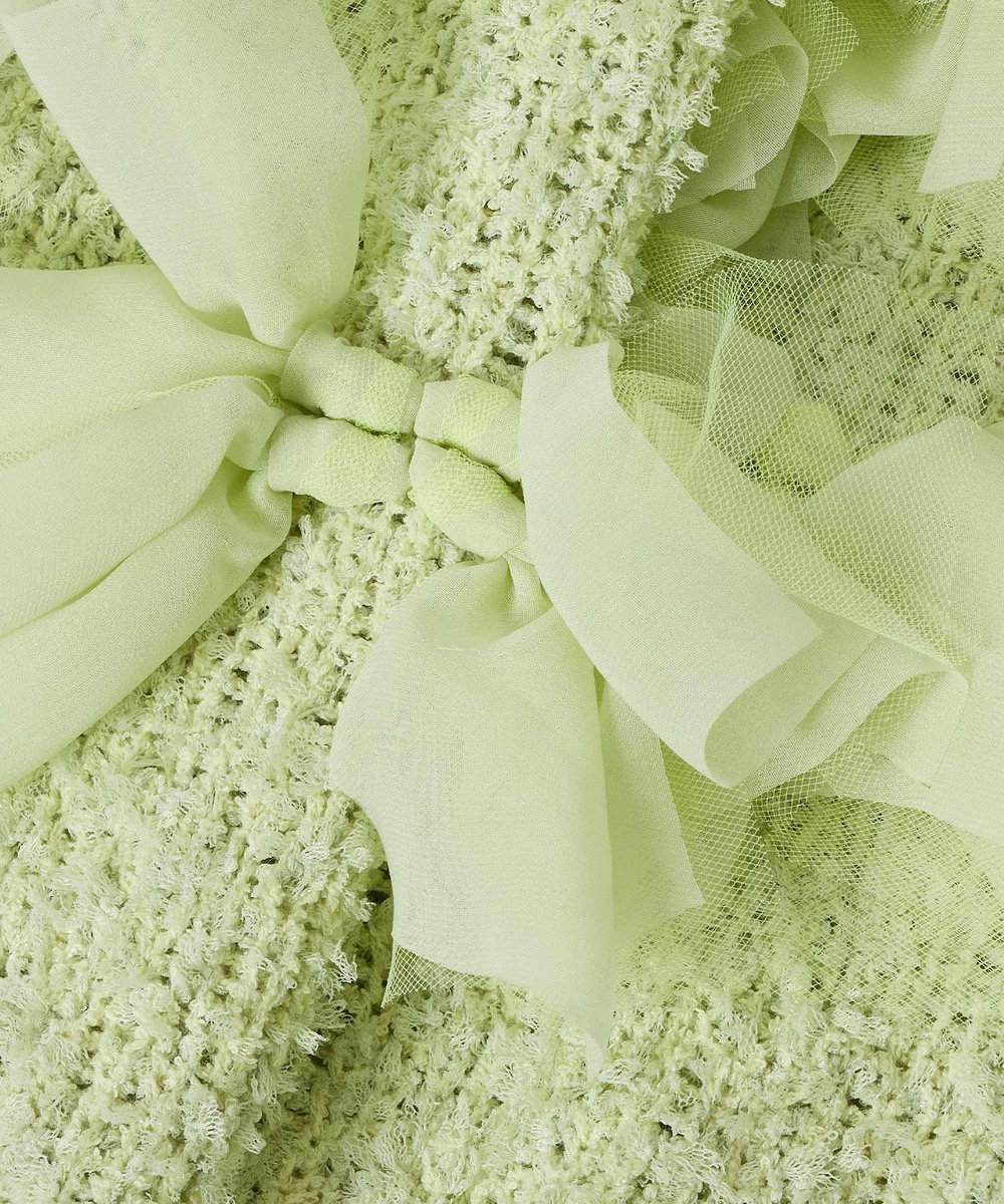 LOULOU WILLOUGHBY 【LOULOU WILLOUGHBY】ペタルパピヨンカーディガン イエロー (21)