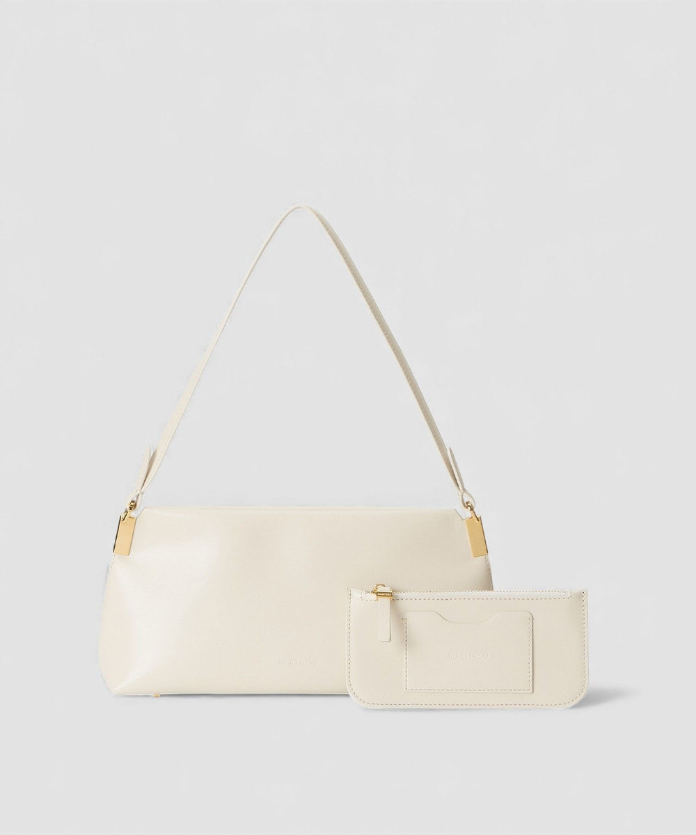 buying 【MAESTOSO(マエストソ)】AURORA BAGUTTE ハンドバッグ アイボリー (04)