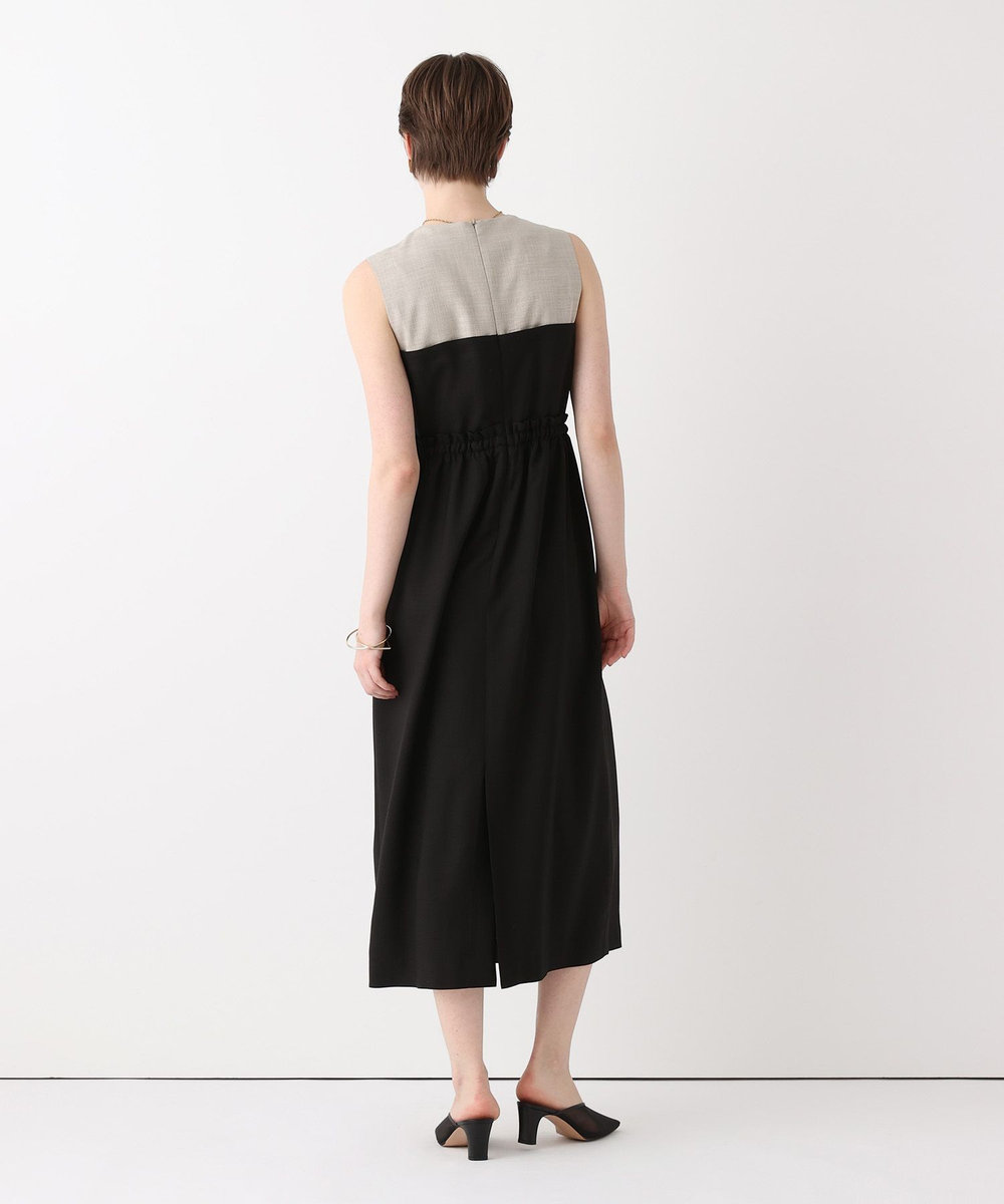 allureville 切替ドロストＩラインワンピース ブラック (95)