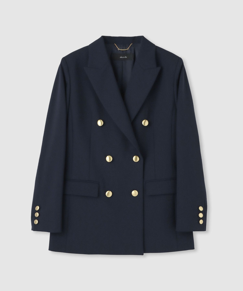 リオペルダブルブレストジャケット|allureville OFFICIAL SITE