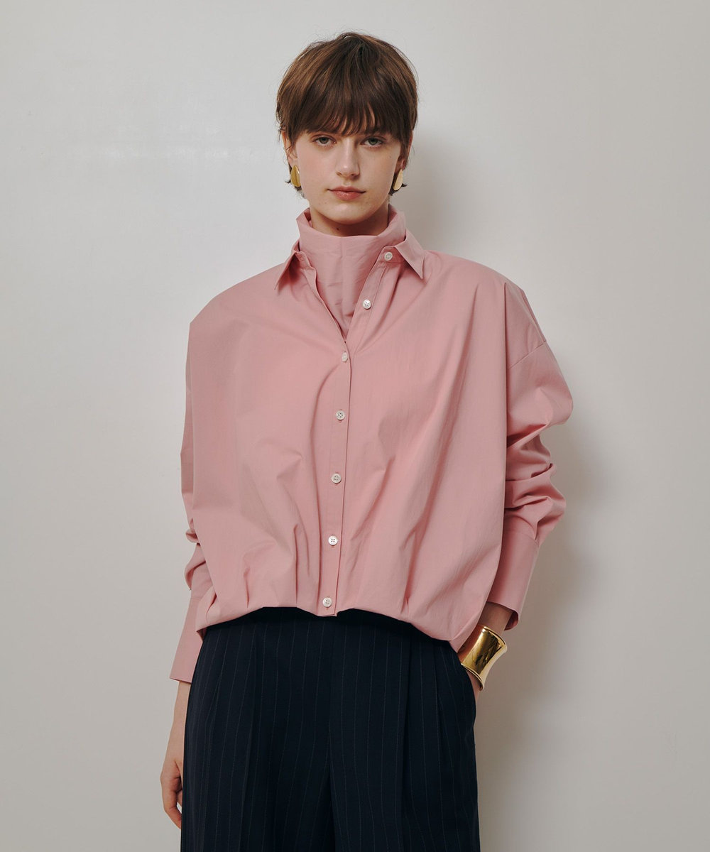 allureville 【WEB・一部店舗別注】スカーフ付バルーンシャツ ピンク (41)