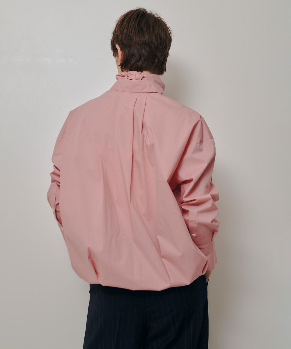 allureville 【WEB・一部店舗別注】スカーフ付バルーンシャツ ピンク (41)