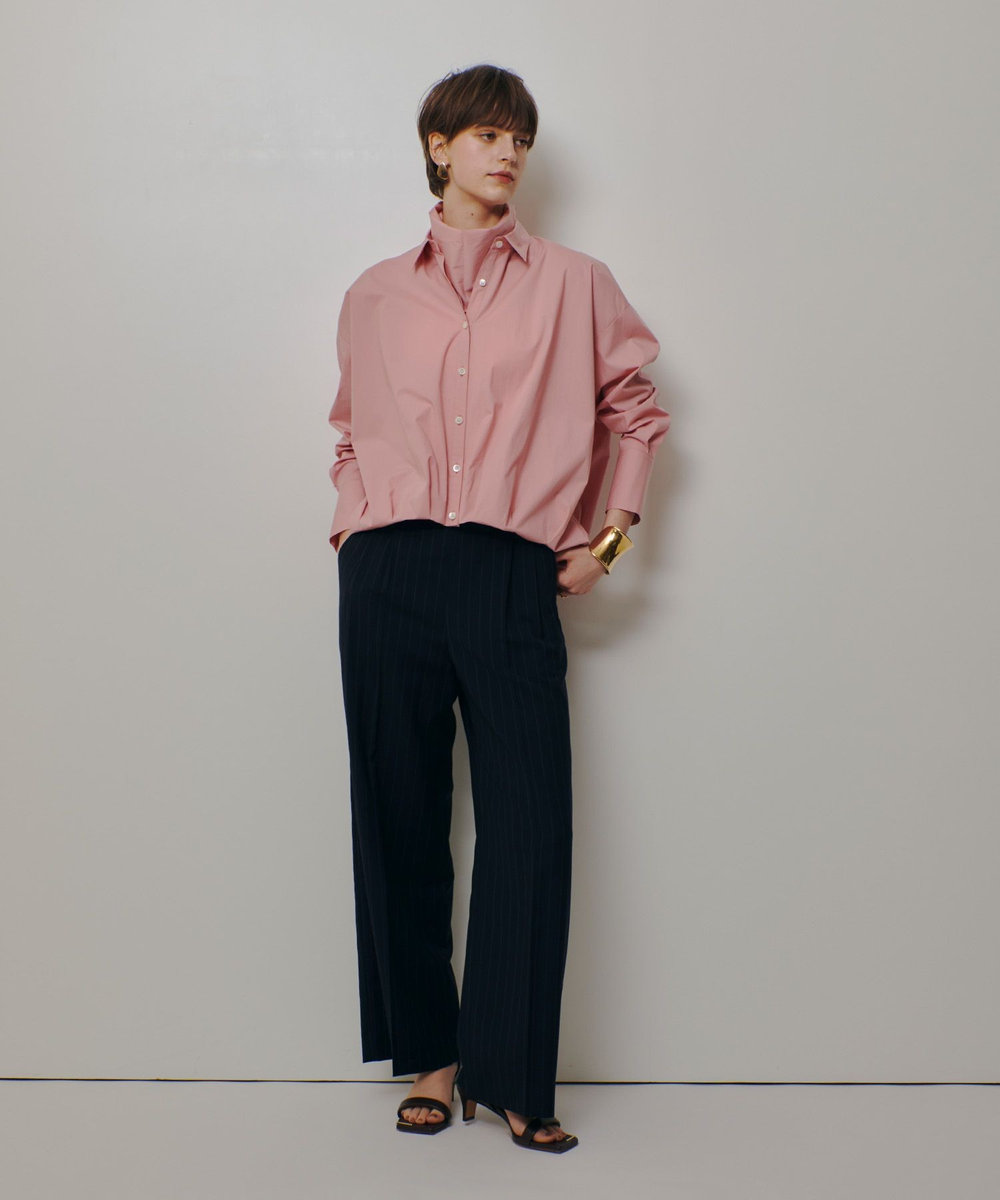 allureville 【WEB・一部店舗別注】スカーフ付バルーンシャツ ピンク (41)