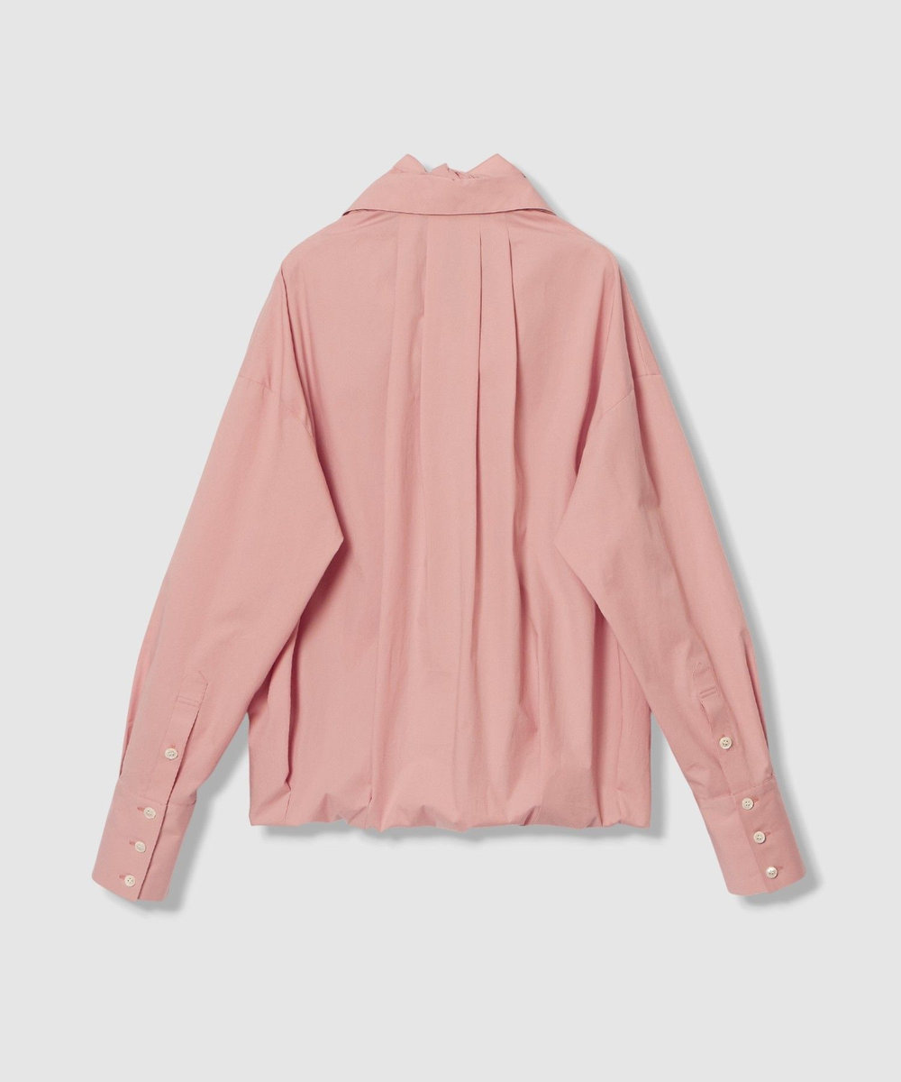 allureville 【WEB・一部店舗別注】スカーフ付バルーンシャツ ピンク (41)