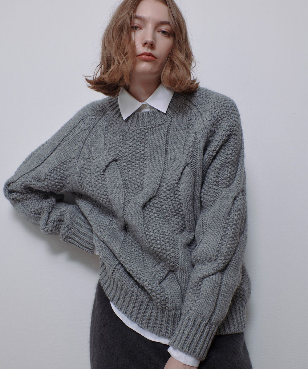 ランダムケーブルプルオーバー|allureville OFFICIAL SITE / ONLINE