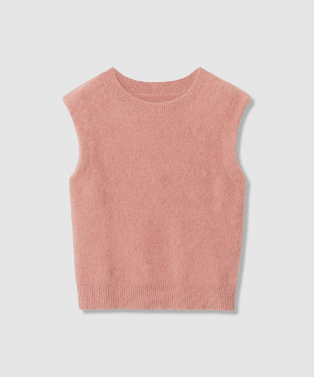 LOULOU WILLOUGHBY スフレニットプルオーバー ピンク (41)